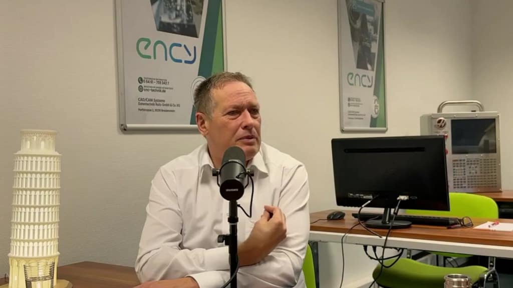 Datentechnik Reitz im Podcast „Voice of CNC“ 5 Zum Video Podcast | CAD/CAM Programmiersoftware für CNC Maschinen und Industrieroboter