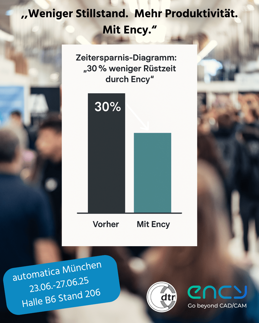 "Offline-Programmierung für Roboter leicht gemacht" 1 Post 3 automatica | CAD/CAM Programmiersoftware für CNC Maschinen und Industrieroboter