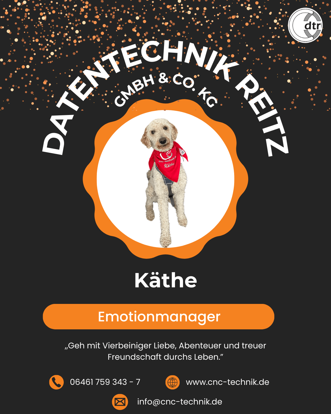 Käthe - Unser Emotionmanager 1 Datentechnik reitz 4 | CAD/CAM Programmiersoftware für CNC Maschinen und Industrieroboter