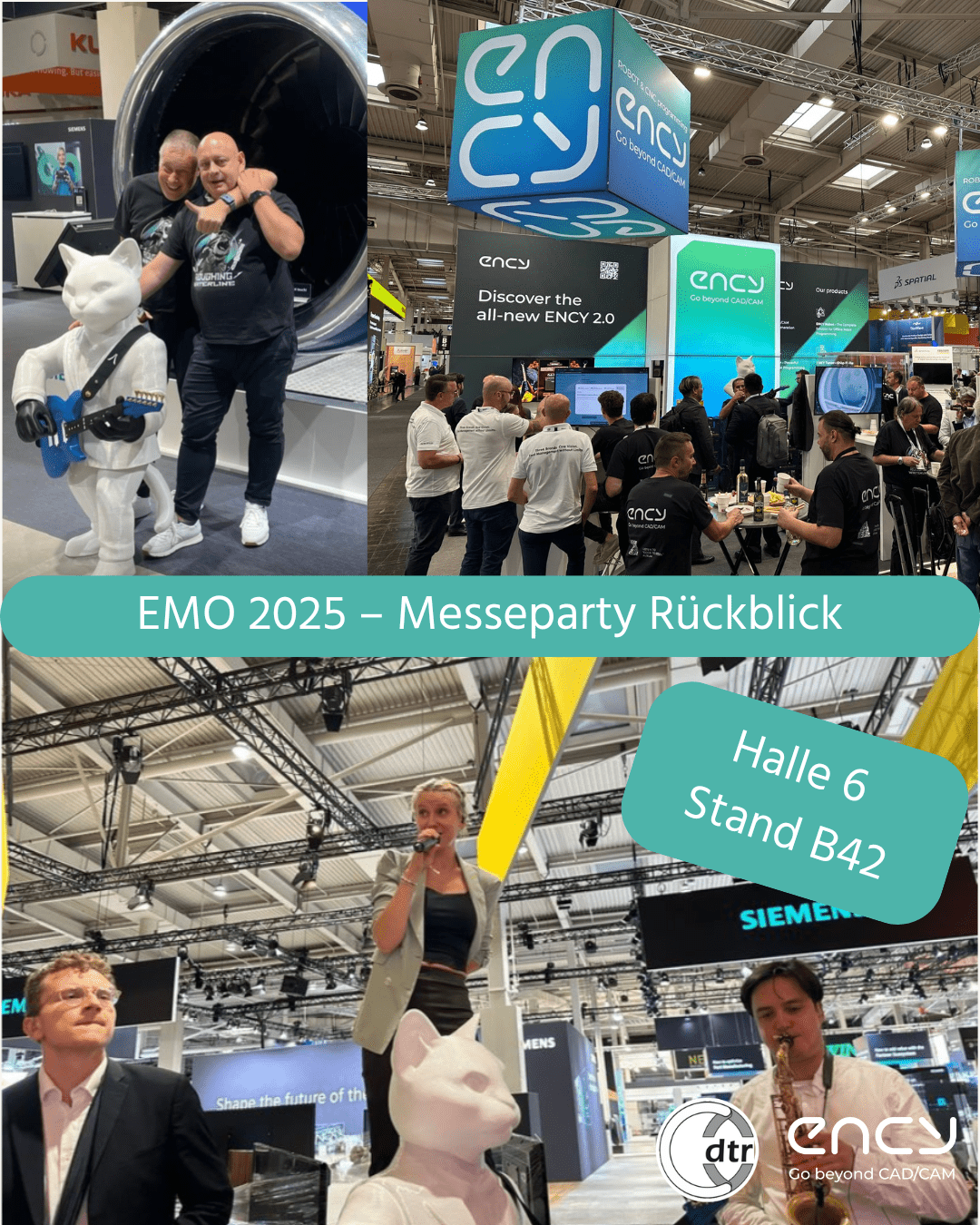 EMO 2025 – ein voller Erfolg! 1 EMO Post 3 Live | CAD/CAM Programmiersoftware für CNC Maschinen und Industrieroboter