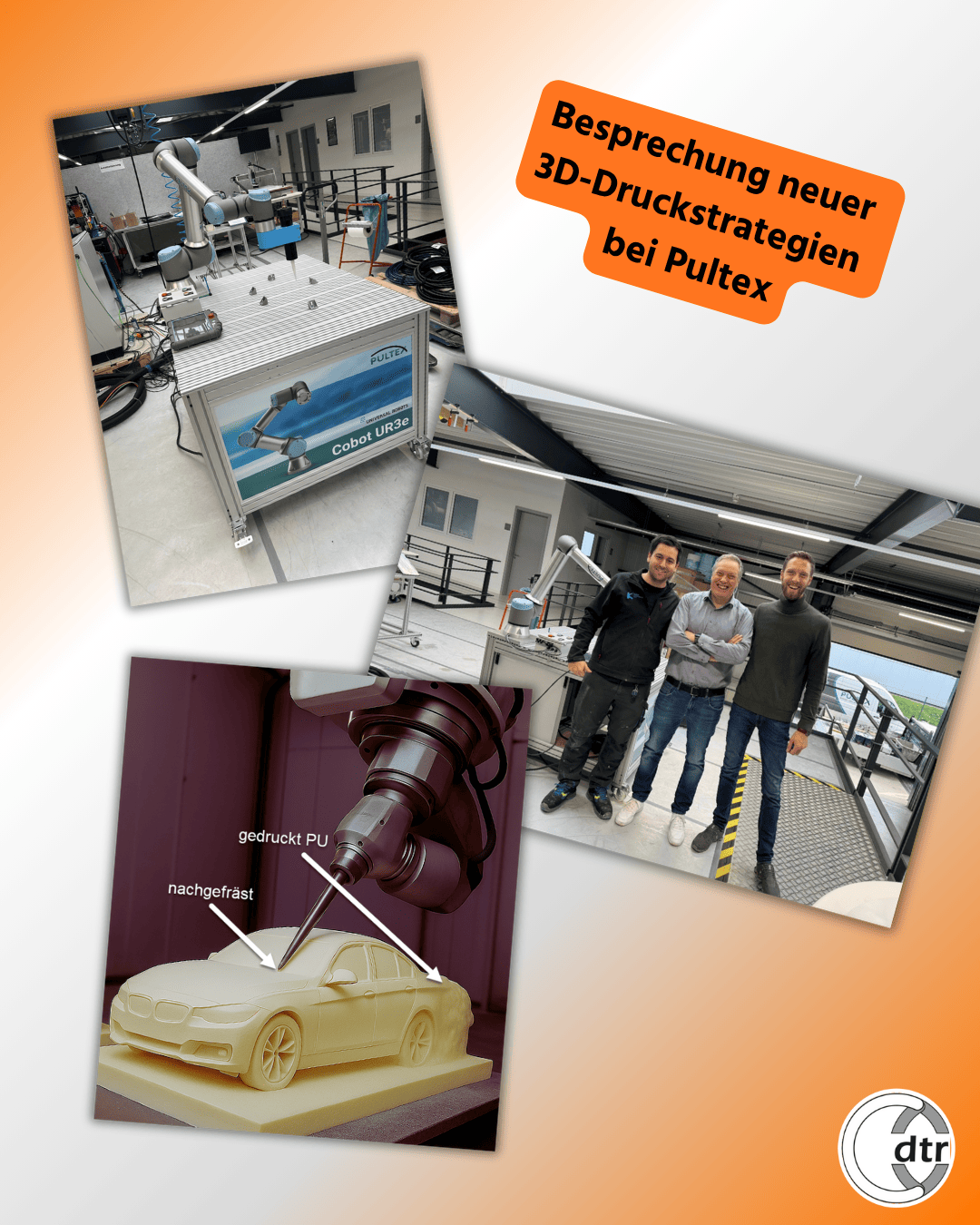Entwicklung neuer 3D-Druckstrategien bei Pultex 1 Entwicklung neuer 3D Druckstrategien bei | CAD/CAM Programmiersoftware für CNC Maschinen und Industrieroboter
