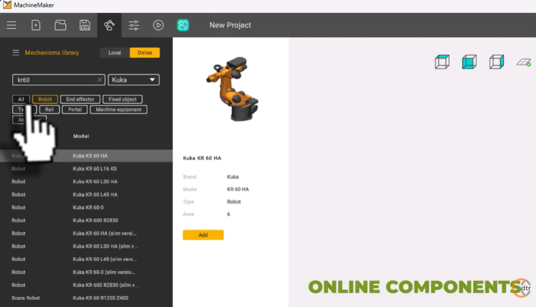 Layout Software für Roboter-Integratoren: Effiziente Planung mit MachineMaker 1 image 1 | CAD/CAM Programmiersoftware für CNC Maschinen und Industrieroboter