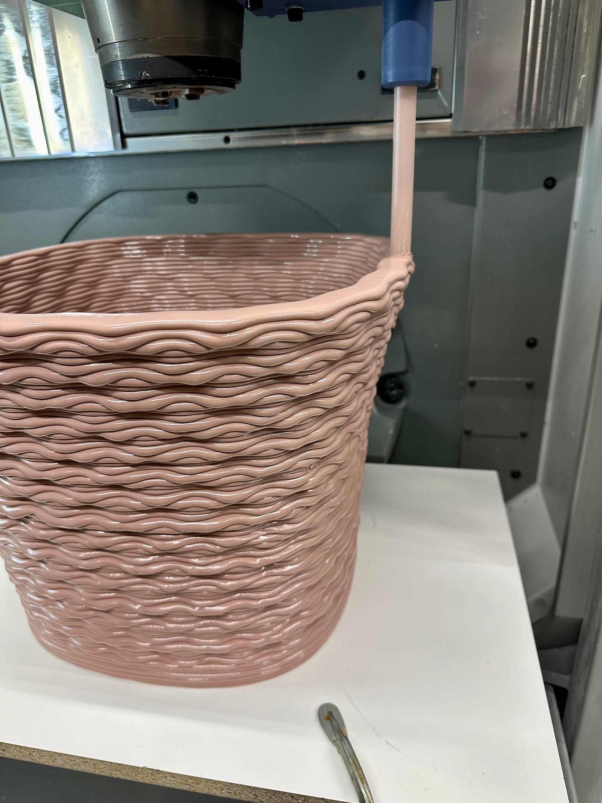 Polyurethan Druck mit P3D 1 IMG 6252 | CAD/CAM Programmiersoftware für CNC Maschinen und Industrieroboter