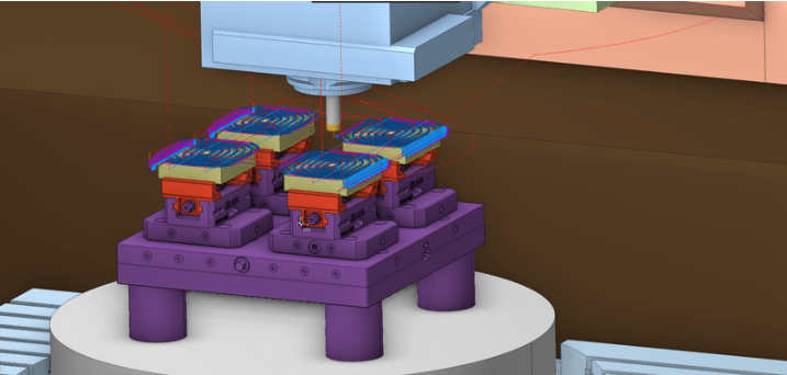 Anwenderbericht ENCY - Heinrich Wagner Sinto Maschinenfabrik GmbH 3 frasen DMU 80 Mehrfachspannung mit ENCY Simulation | CAD/CAM Programmiersoftware für CNC Maschinen und Industrieroboter