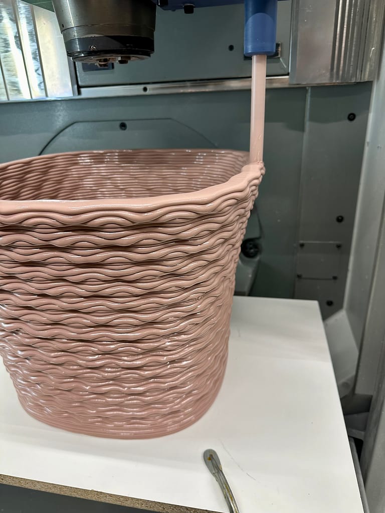 Polyurethan Druck mit P3D 5 IMG 6252 | CAD/CAM Programmiersoftware für CNC Maschinen und Industrieroboter