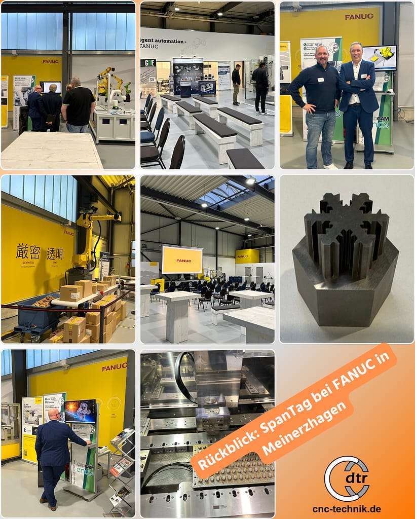 Rückblick: Spantag bei FANUC in Meinerzhagen 6 CAD-CAM #spantag, #fanuc, #ENCY, #cadcam, #robotik, #cnc,