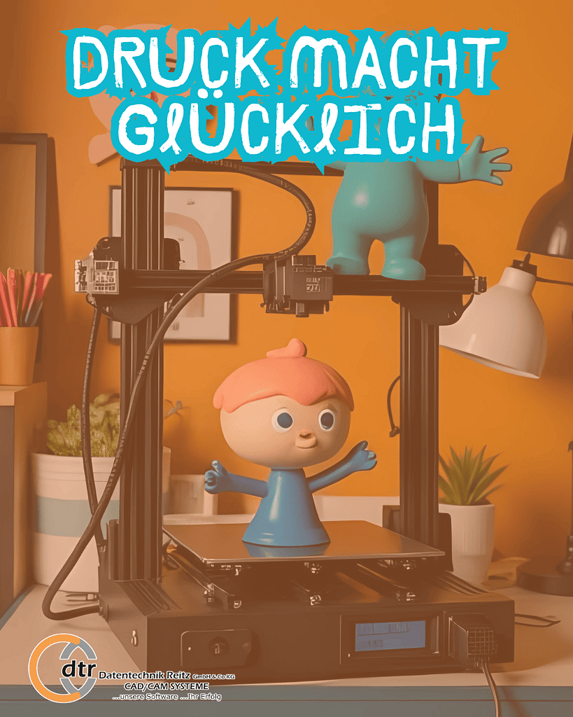 ,,Druck macht glücklich" 10 CAD-CAM #CAD, #CAM, #CNC, #Reitz, #ENCY, #P3D,