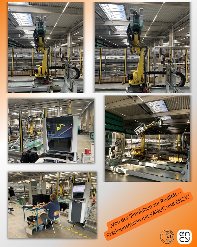 „Von der Simulation zur Realitat – Prazisionsfrasen mit FANUC und ENCY | CAD/CAM Programmiersoftware für CNC Maschinen und Industrieroboter