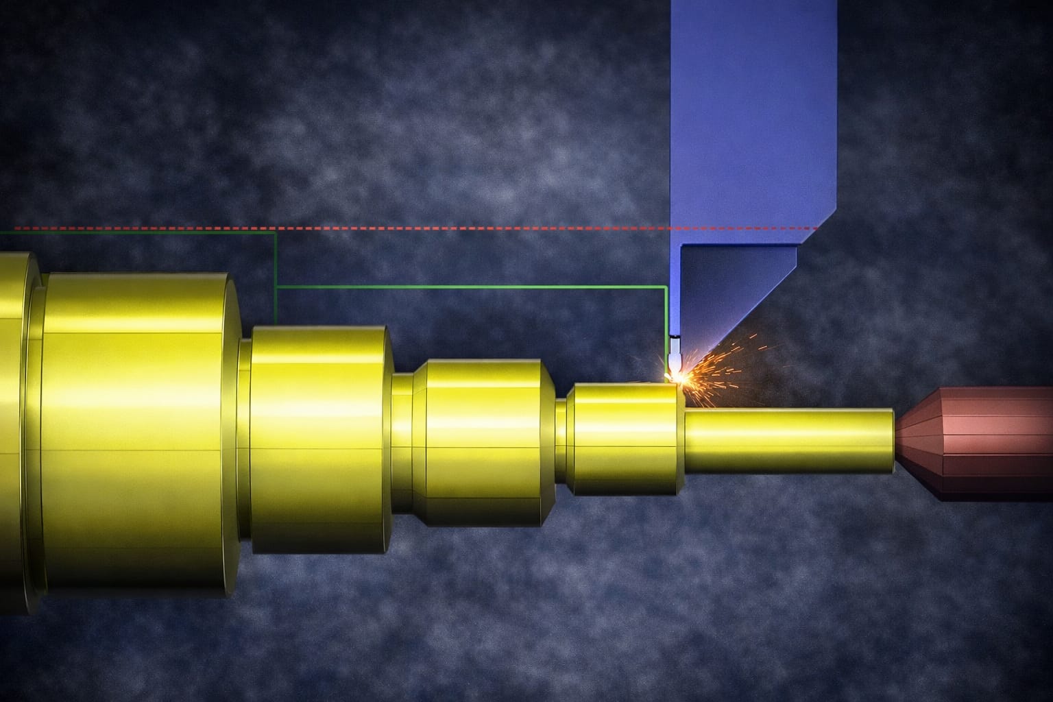 Drehen m. Gegenspindel 3 | CAD/CAM Programmiersoftware für CNC Maschinen und Industrieroboter